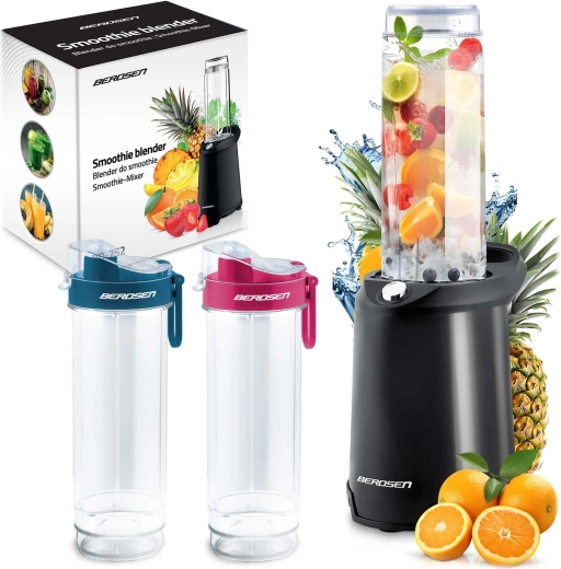 Smoothie trintuvas BERDSEN BD-752 su 0,57 l buteliais