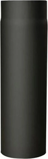 Dūmų vamzdis 145 mm, ilgis 500 mm, sienelės storis 1,5 mm, juodas
