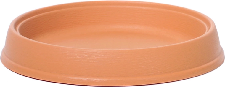 Plastic saucer for flower pot 21 cm brick MASSIVE