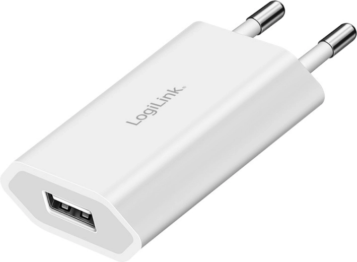 Tinklo įkroviklis USB‑A 5 W (5 V/1 A) LOGILINK