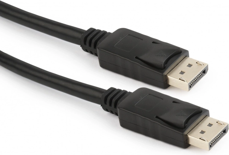 DisplayPort kabelis, paauksuoti antgaliai, 1 m