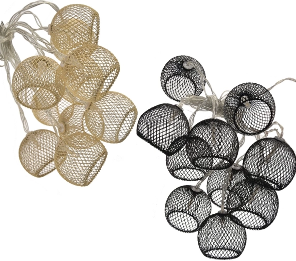 LED šviesos girlianda UH, 10 LED, 3,8 m (2 variantai)
