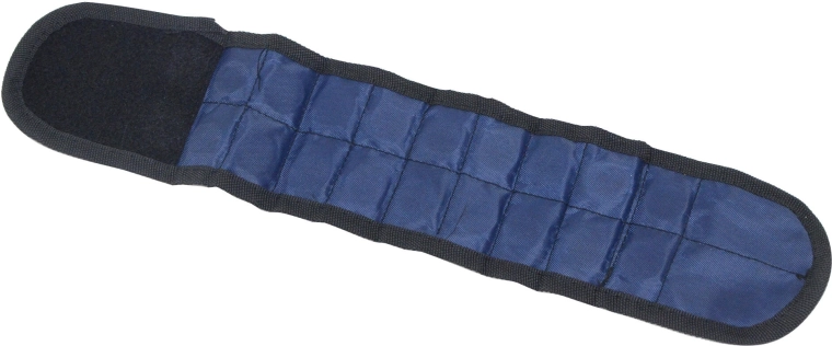 Magnetinė riešo juosta iš Oksfordo audinio 41,5 × 8,5 cm