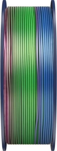 Glossy silk finish and rainbow transitions