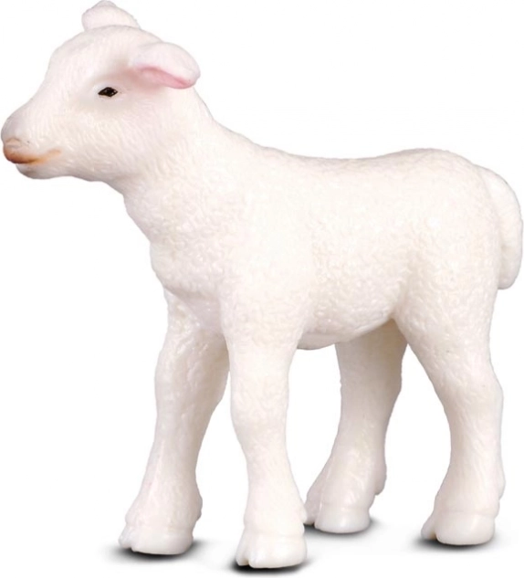 Plastic Lamb Figurine