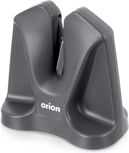 Manual 2-in-1 knife sharpener with automatic angle, 9.5 × 5.5 × 9.5 cm