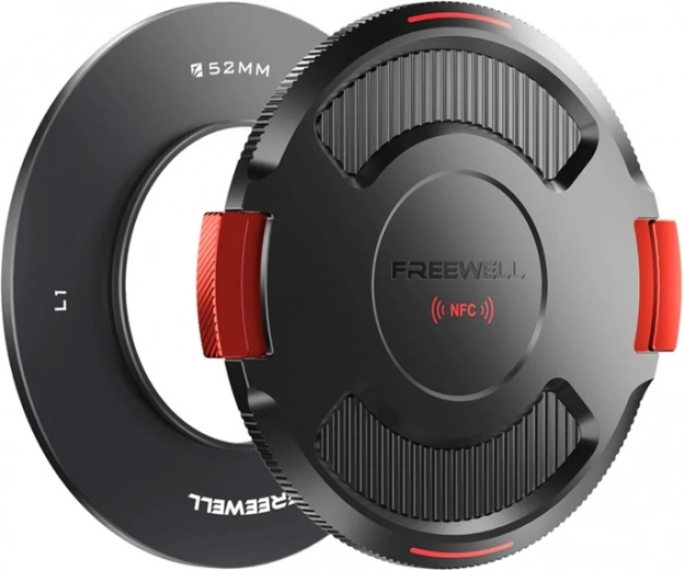 Freewell 52 mm bazinis žiedas su dangteliu, skirtas Real Locking VND
