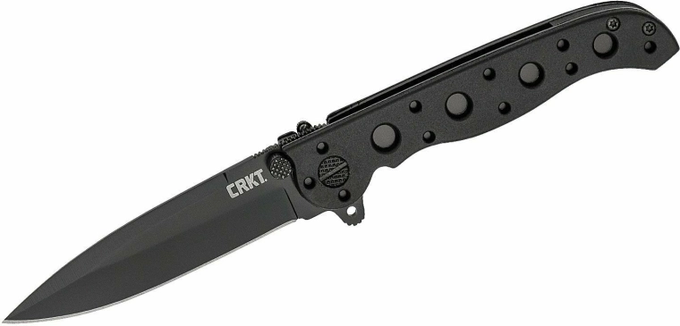 CRKT M16-01KZ Spear Point juodas kišeninis peilis 7,6 cm, GRN