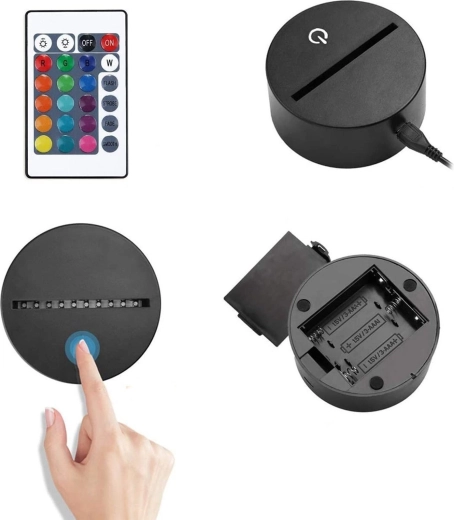 Convenient control and flexible power supply