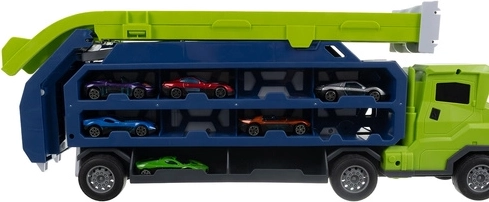 6 slots for storing toy cars