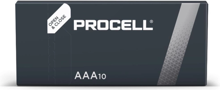 Procell AAA baterijos, dėžutė 10 vnt.