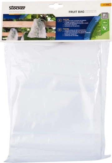 Protective Fruit Bags 20 × 30 cm, 50 pcs STOCKER