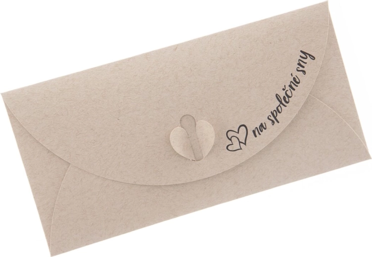 Money envelope “for shared dreams” 22 × 11 cm