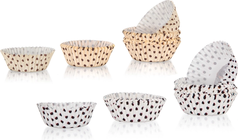 Paper baking cups DOTS mix 6 × 4.1 cm (100 pcs)