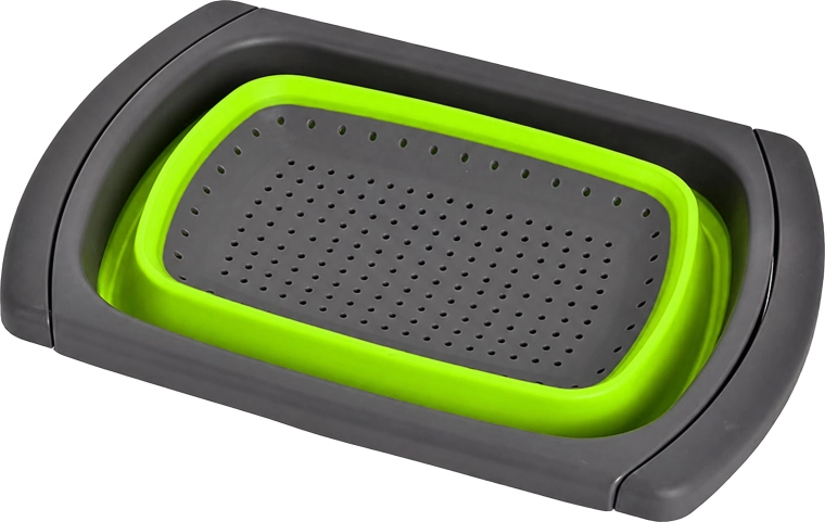 Foldable silicone sink colander 61 cm