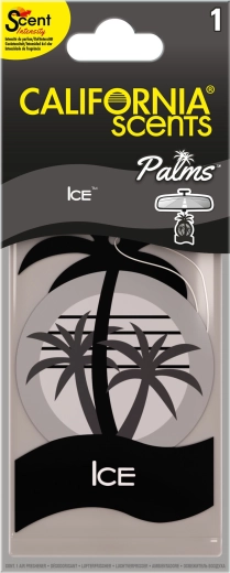 Pakabinamas oro gaiviklis California Scents Palms Ice