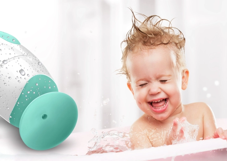 Practical suction cup and safe bathroom use