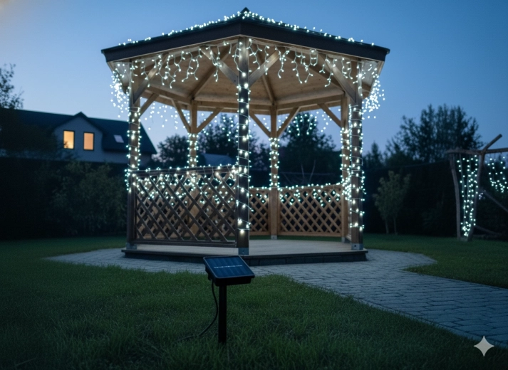 200 LED per 20 metrų – įspūdingam spindesiui