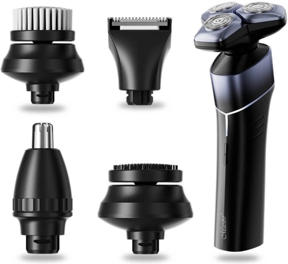 Plaukų kirpimo ir skutimosi rinkinys 5 viename MAESTRO su USB‑C