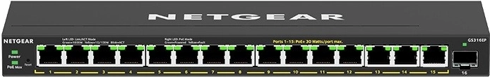 NETGEAR 16-Port Unmanaged Gigabit PoE+ Switch