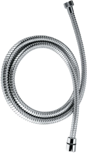 Shower hose 175 cm chrome metal