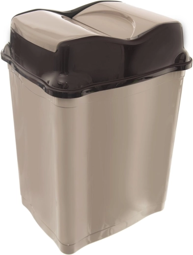Whirlpool waste bin 28 L coffee brown