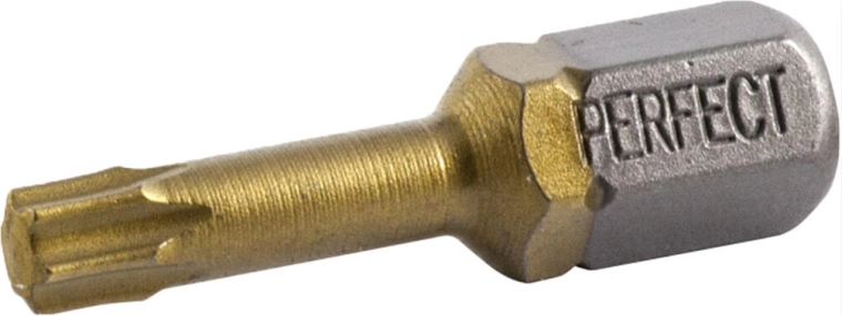 Bit Adapter TORX T15 25 mm, 2 pcs STALCO TITAN