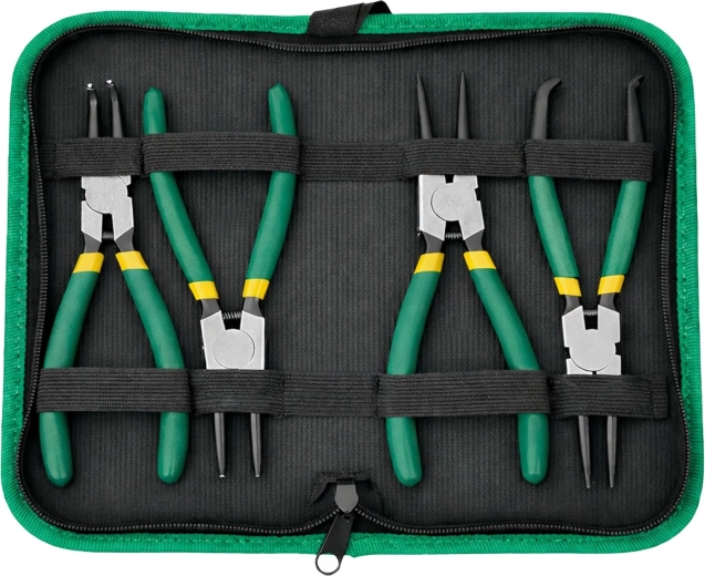 Circlip (Seger) pliers set with case Pro-Craft Green