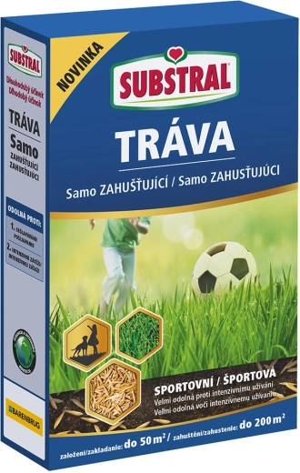 Self-thickening sports lawn seed mix EVERGREEN 1 kg