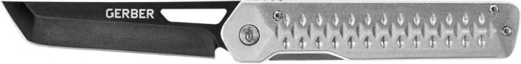 Gerber Ayako – pocket knife 8.9 cm, black/silver, aluminum