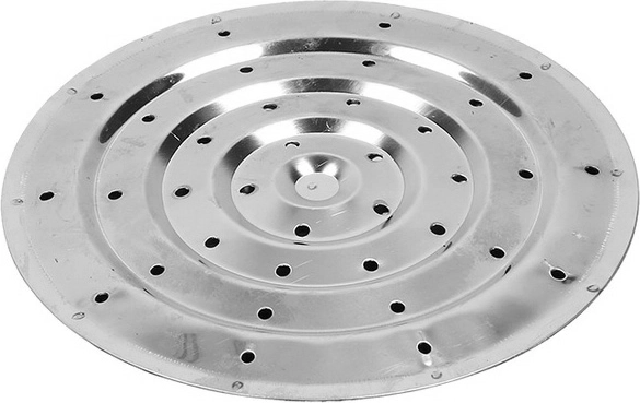 Stainless steel gas burner trivet/reducer plate 16 cm (small) for stabilizing small cookware