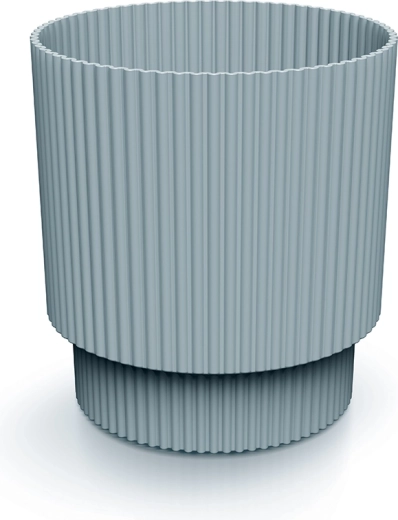 Milly Plastic Planter 16.8 cm light gray
