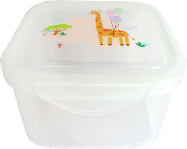 Plastic food container Giraffe 1 l