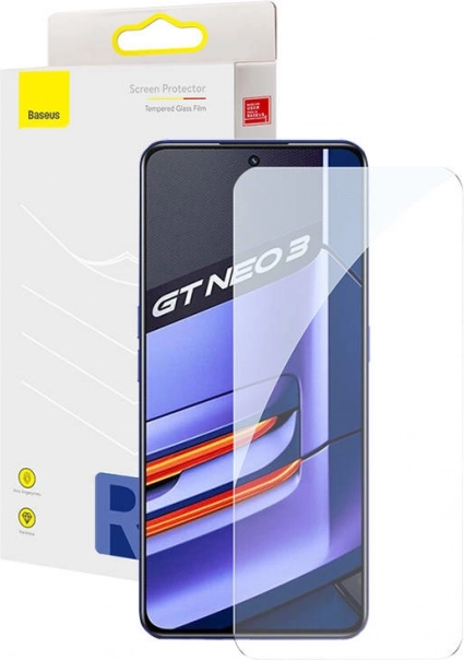 Apsauginis grūdintas stiklas „Realme GT Neo3“