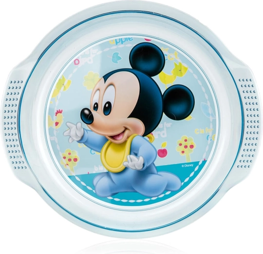Vaikiška lėkštė MICKEY 17 cm plastikinė