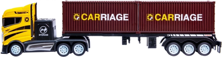 Remote-controlled truck with trailer 1:16 - 1 piece