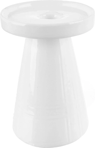 White Porcelain Candle Holder