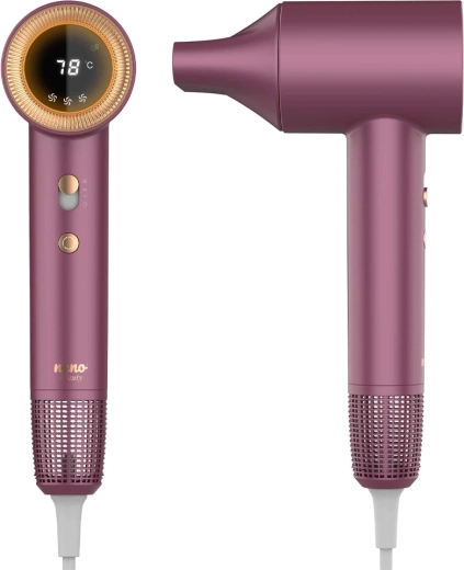 Neno Beauty Silvia plaukų džiovintuvas su jonizacija ir LED ekranu