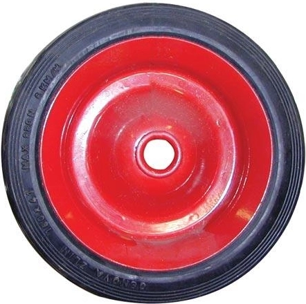 Pilnaviduris ratukas vežimėliui 180 × 15 mm su metaliniu disku