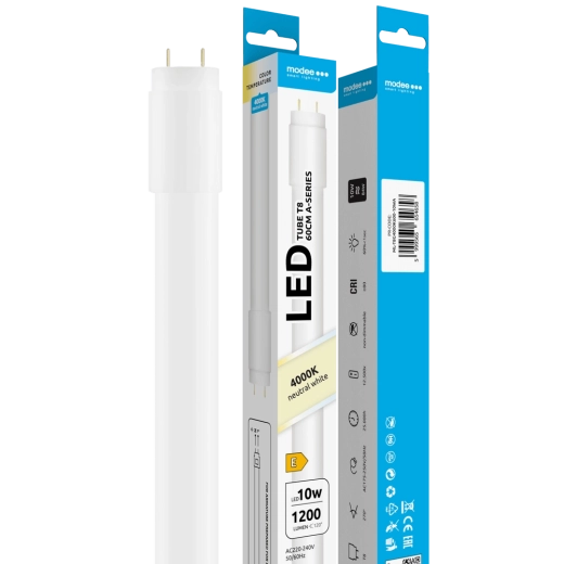 Modee LED vamzdis T8 10 W 1200 lm neutrali balta