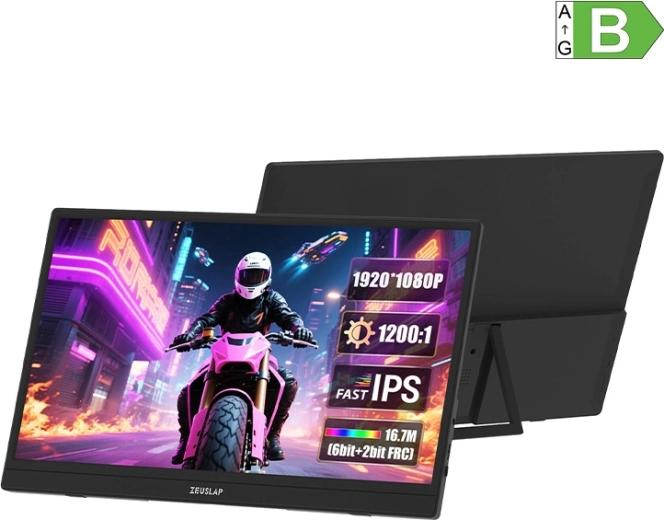 Zeuslap portable monitor 15.6" Full HD