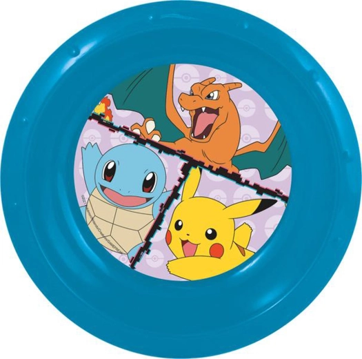 Plastikinis dubenėlis Pokémon 16 cm mėlynas