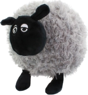 Pliušinis pagalvėlė Avinėlis pilkas