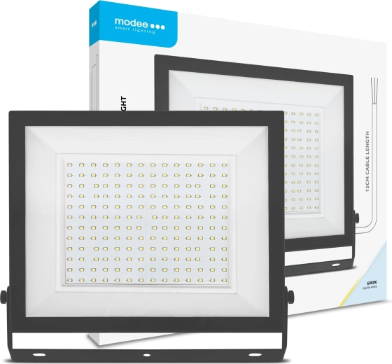 Modee LED Floodlight E‑series Slim 150 W, 12000 lm, 6000K, IP65