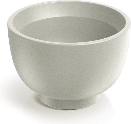 Gėlių vazonas Vivos Round 40 cm, smėlio spalvos