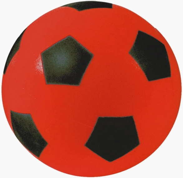Minkštas Androni kamuolys – raudonas, 12 cm