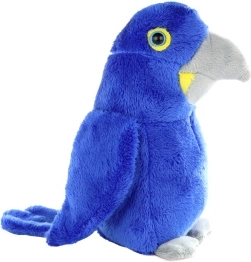 Pliušinis mėlynas papūgėlė 16 cm