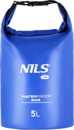 Neperšlampamas maišas Nils Camp 5 l mėlynas