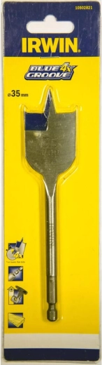 Flat Wood Bit 35 mm IRWIN Blue Groove