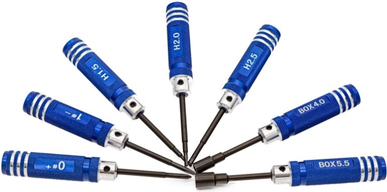 Professional precision screwdriver set (7 pcs)